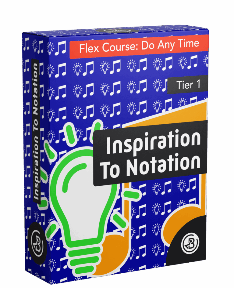 Inspiration to Notation course cover