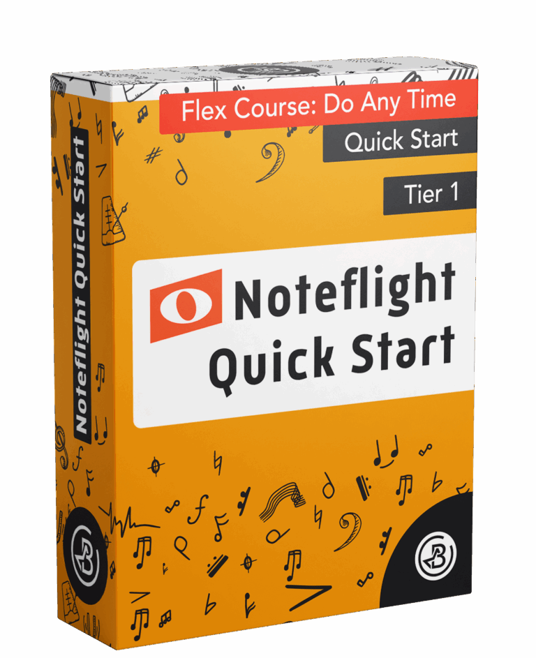 Noteflight Quick Start course cover