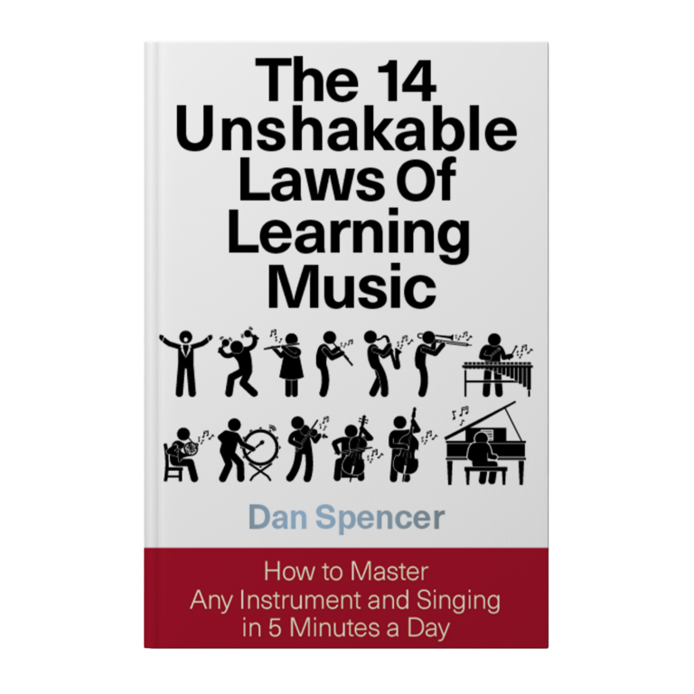 The 14 Unshakable Laws of Learning Music cover