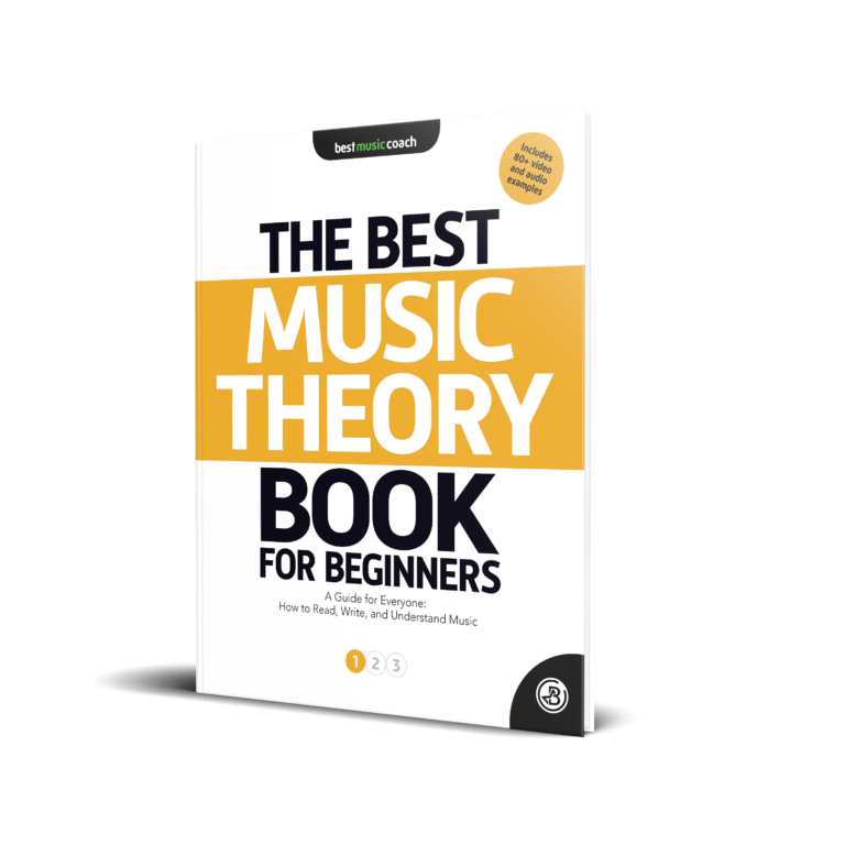 The Best Music Theory Book for Beginners 1 cover