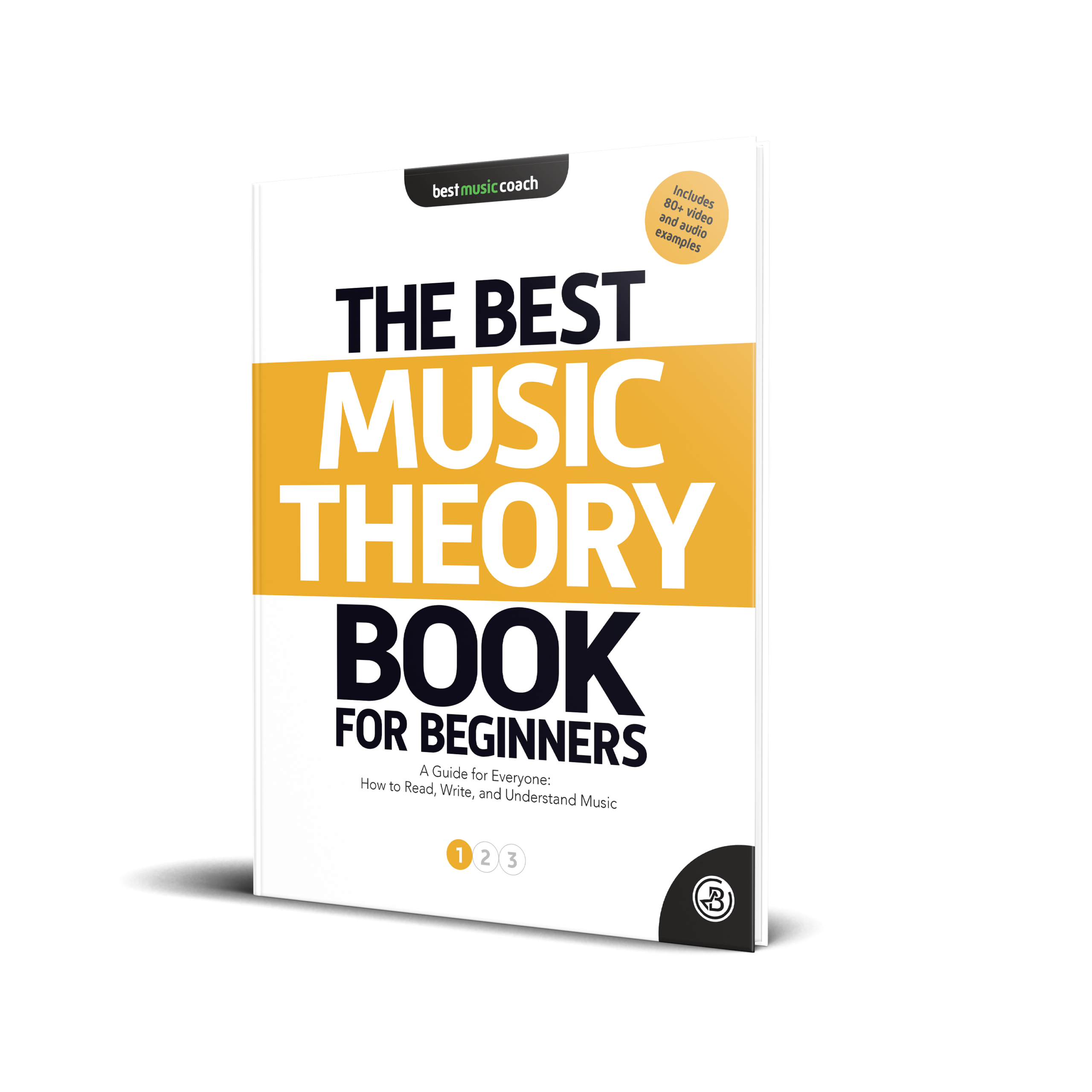 The Best Music Theory Book for Beginners 1 cover